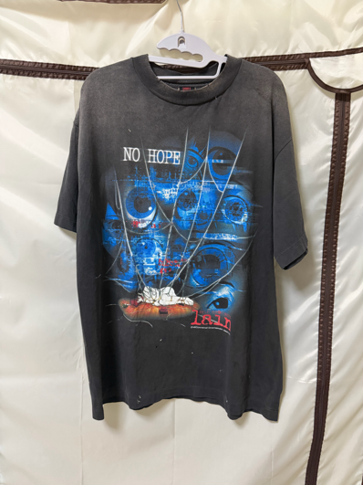 SAINT Mxxxxxx x serial experiments lain x Geeks Rule Lain SS T-Shirt/No Hope "Black"