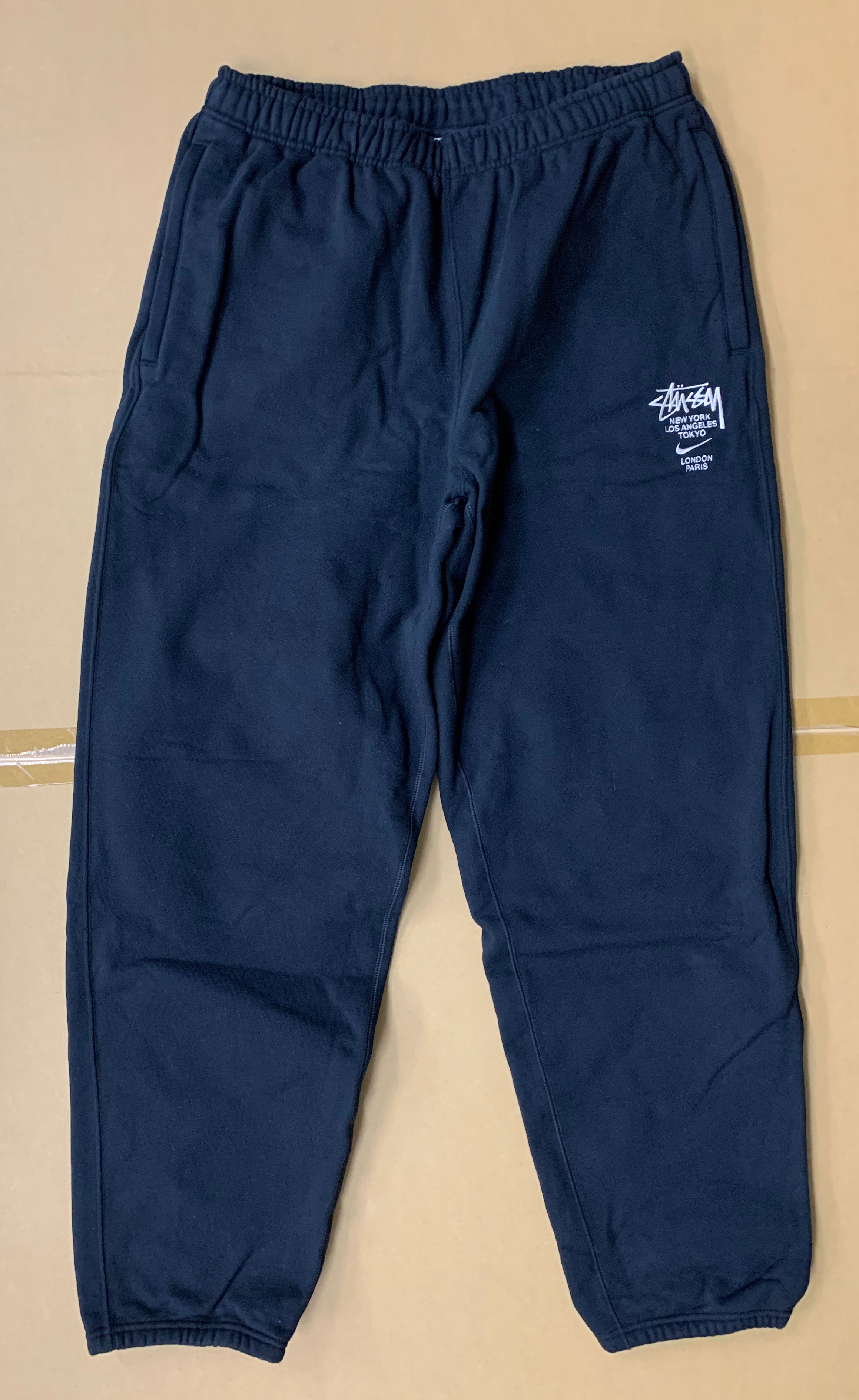 Nike x Stussy International Sweatpants (US Size) "Black" DC4227-010