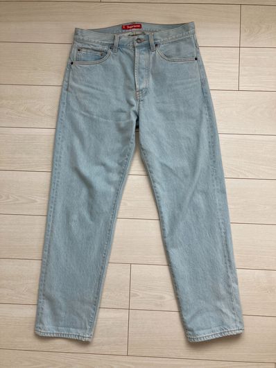 Supreme Regular Jean "Washed Blue"(22FW)