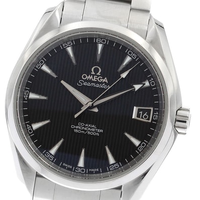 オメガ シーマスター アクアテラ メンズ 【中古】