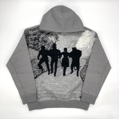 LOUIS VUITTON(ルイ・ヴィトン) 19SS ブリックロード ボンディング オズの魔法使い ヴァージル アブロー M RM191 JZD パーカー グレー