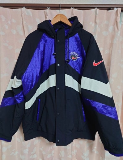 Supreme / Nike Hooded Sport Jacket "Purple"