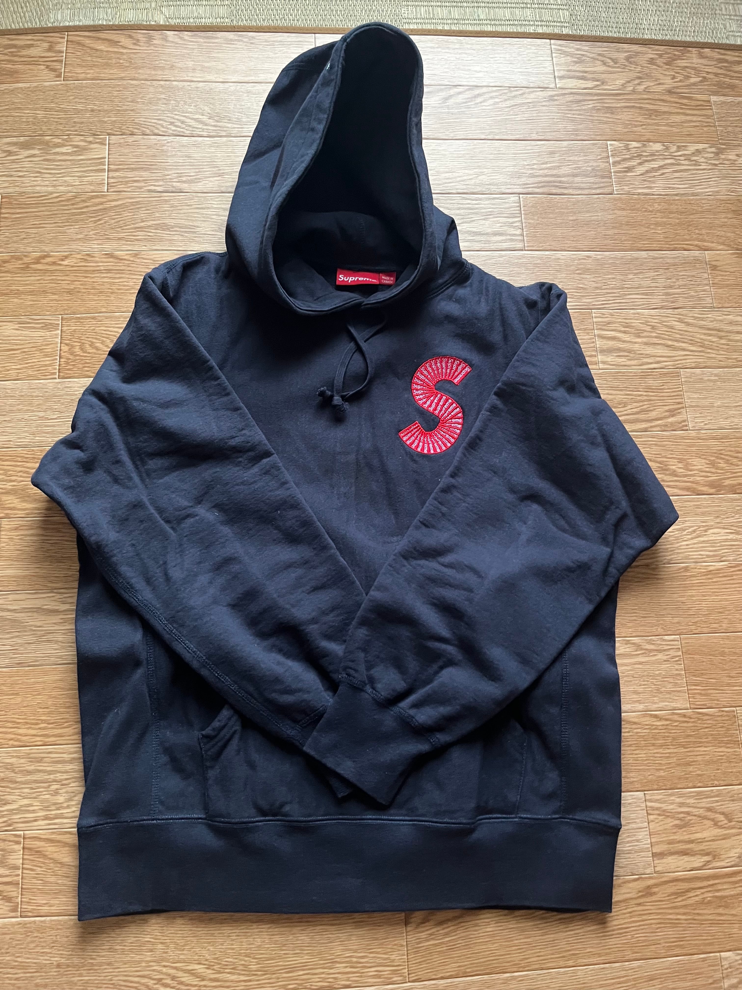 Supreme S Logo Hooded Sweatshirt "Navy" (20FW)