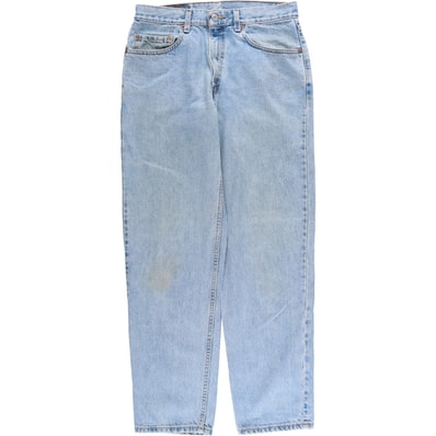 古着 00年代 リーバイス Levi's 550 RELAXED FIT テーパードデニムパンツ メンズw32相当/eaa596124