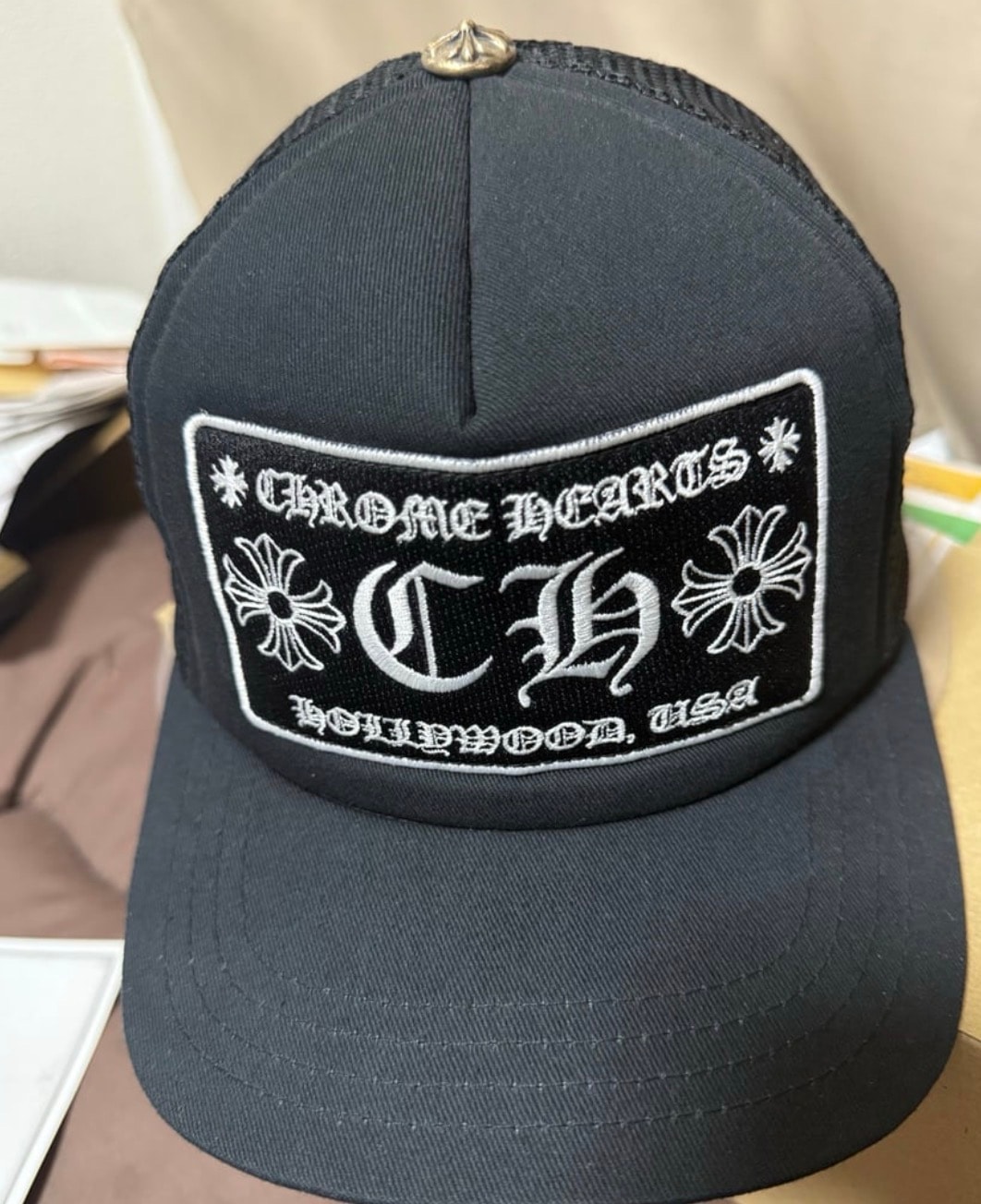 Chrome Hearts Trucker Cap CH "Black"