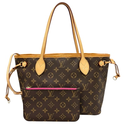 美品 LOUIS VUITTON ルイ・ヴィトン ネヴァーフルPM M41245 トートバッグ モノグラムキャンバス ブラウン レディース【中古】