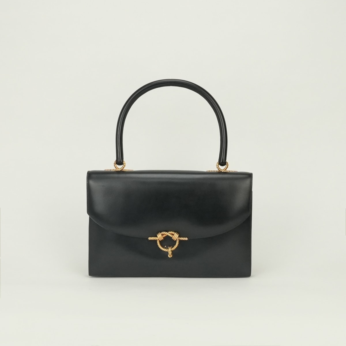 エルメス HERMES コンドリエール バッグ トートバッグ ボックスカーフ ノワール Noir ブラック Black 黒 ゴールド金具 ハンドバッグ