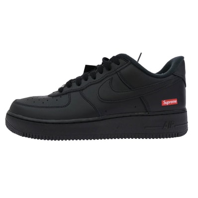 Supreme シュプリーム スニーカー NIKE ナイキ CU9225-001 Air Force 1 Low Black エアフォース1 ロー ブラック ローカット スニーカー 27cm【極上美品】【中古】