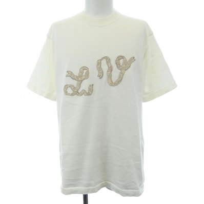ルイヴィトン LOUIS VUITTON エンベリッシュドショートスリーブコットンクルーネック HSN24WAUR トップス