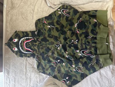 SHARK 1ST CAMO SHARK FULL ZIP HOODIE