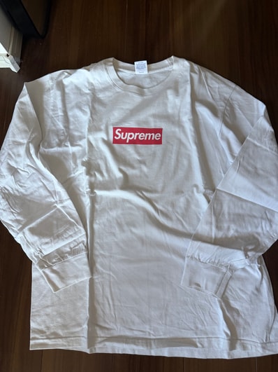 Supreme Box Logo L/S Tee "White"
