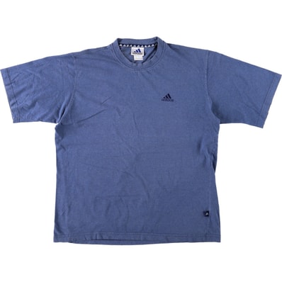 古着 90年代 アディダス adidas ロゴTシャツ メンズXL相当 ヴィンテージ/eaa664489