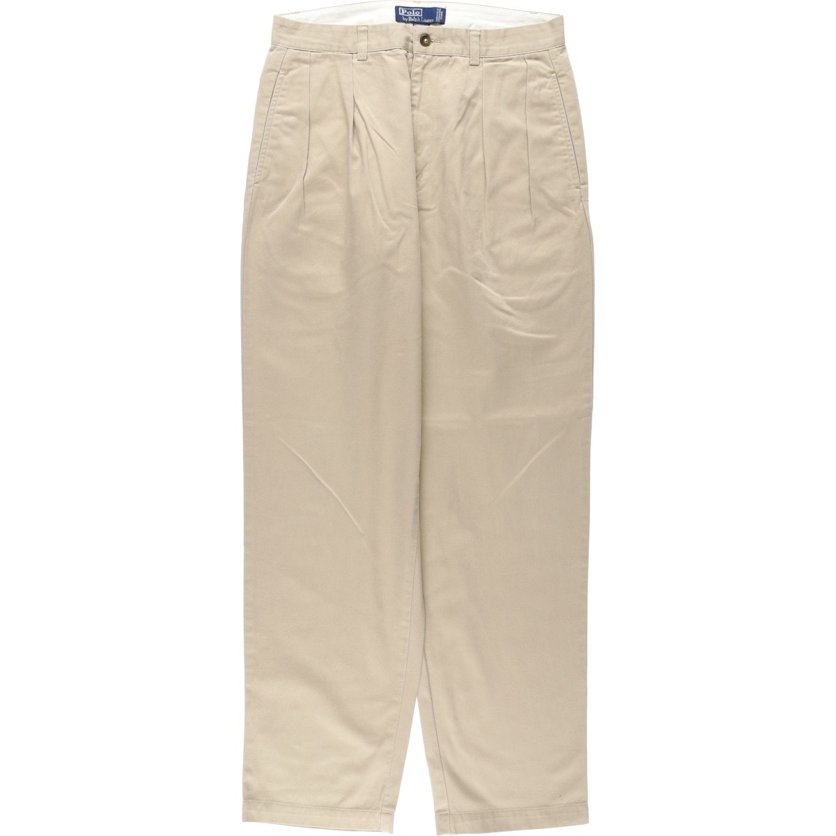 古着 ラルフローレン Ralph Lauren POLO by Ralph Lauren ANDREW PANT ツータック チノパンツ メンズw32相当/eaa663481