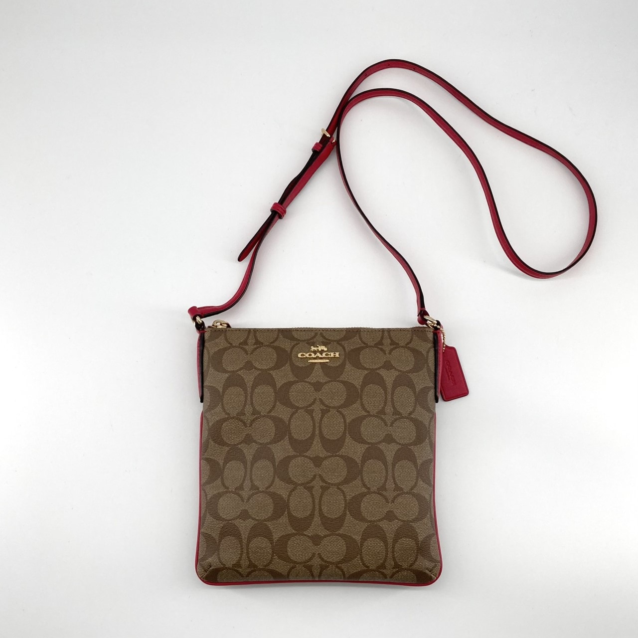 COACH(コーチ) シグネチャー F58309 ショルダーバッグ ベージュ