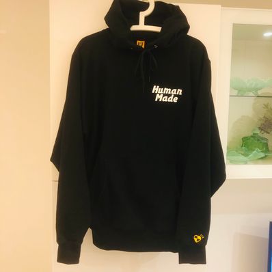 HUMAN MADE A$AP Rocky HUMAN TESTING PIZZA HOODIE "Black"
