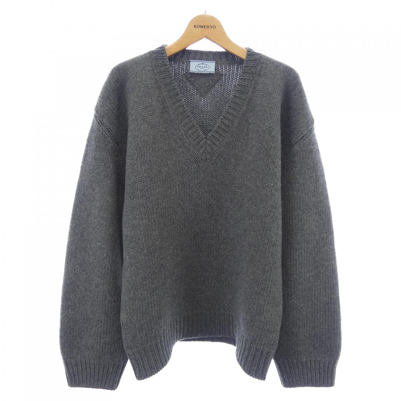 プラダ PRADA トライアングルロゴ P24T1M S222 114J ニット