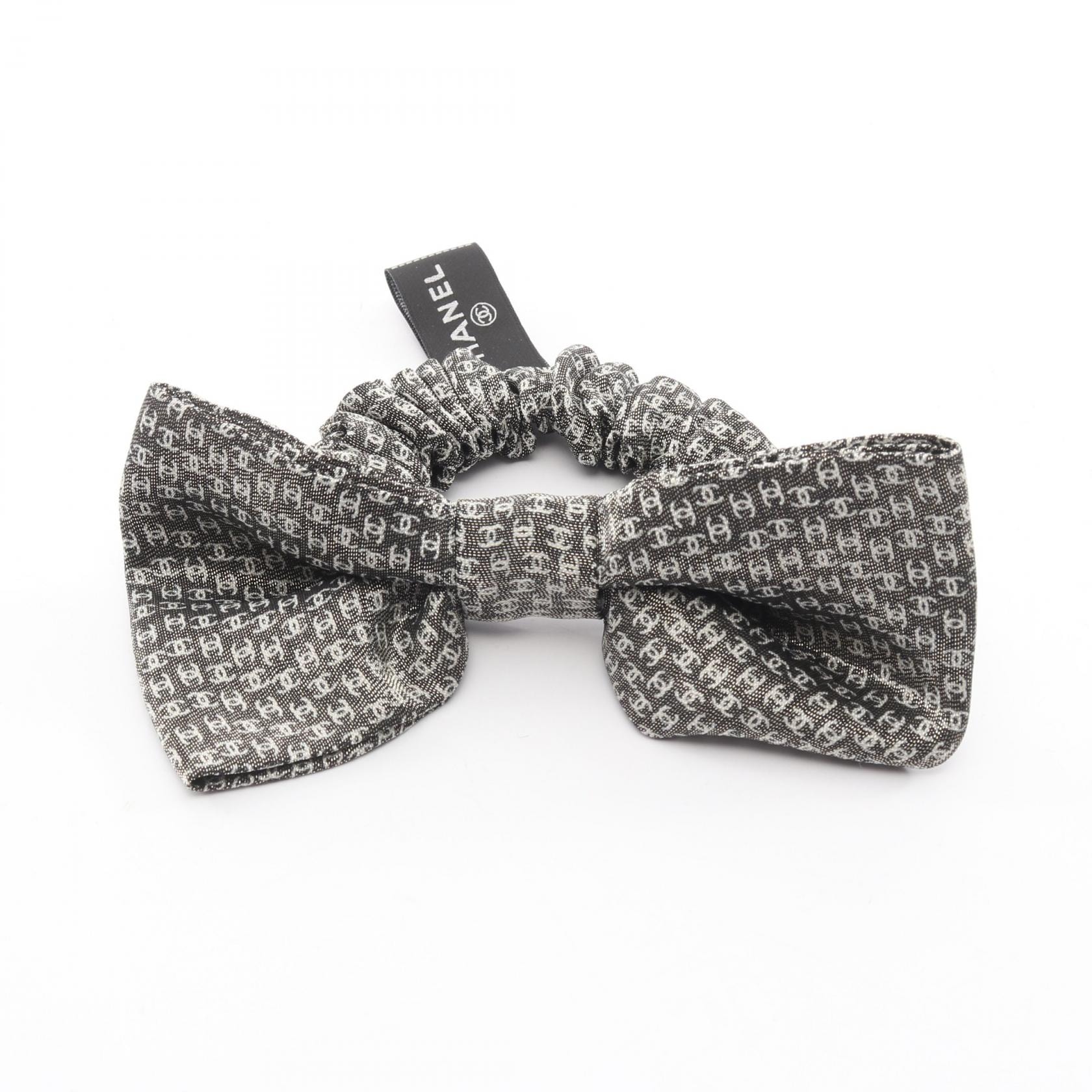 シャネル CHANEL ココマーク シュシュ 衣料品 シルク / ビスコース レディース ブラック系 【中古】