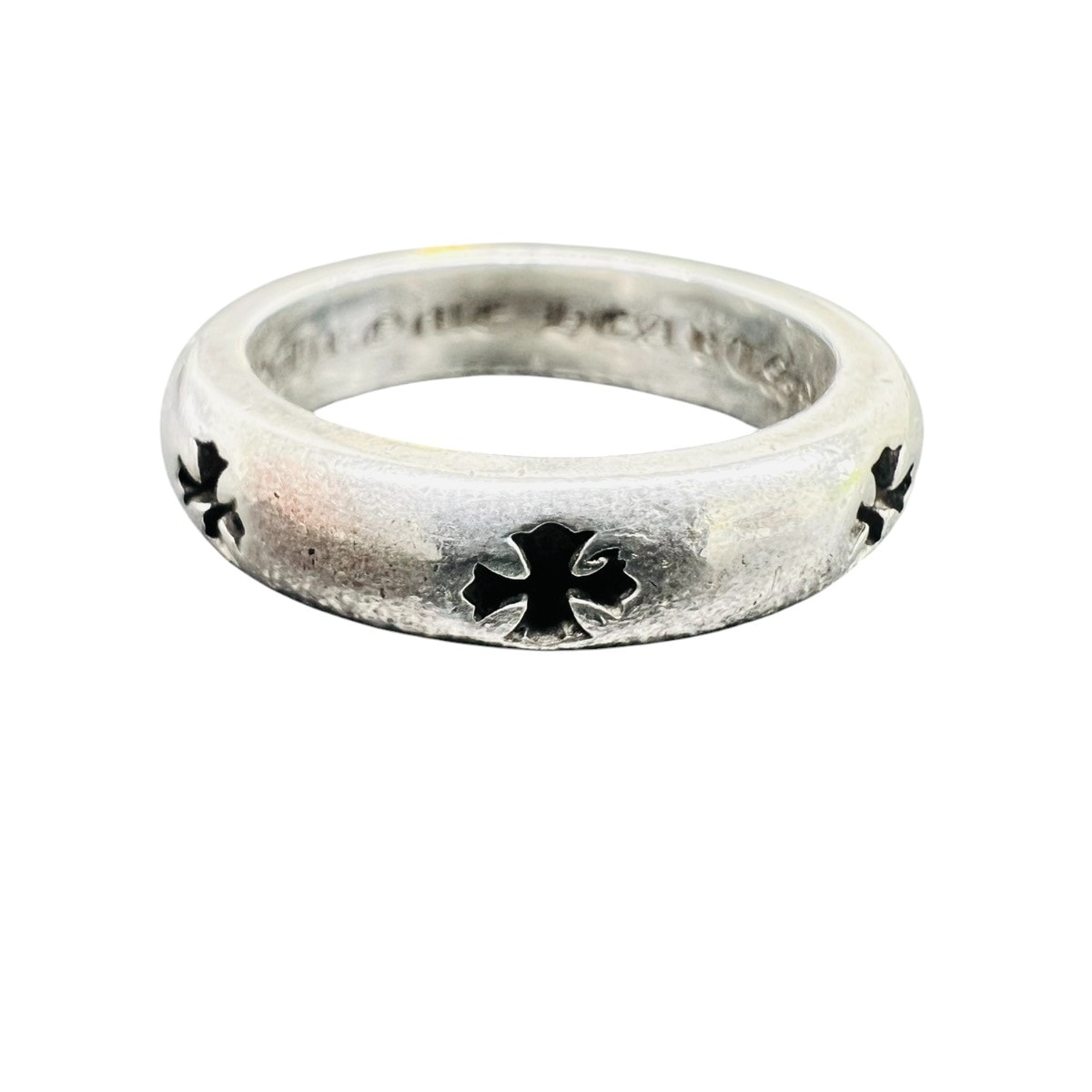 Chrome Hearts Negative CH Plus Ring "Silver"
