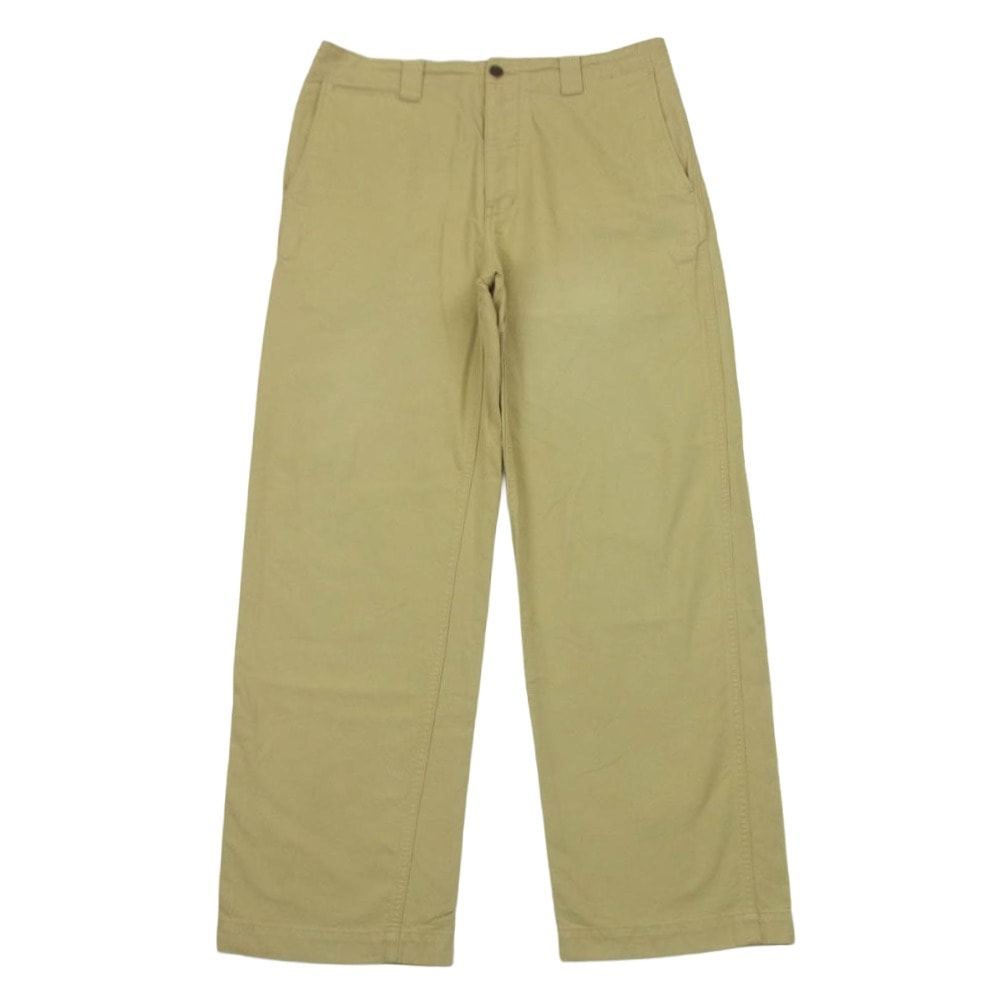 VISVIM ビズビム 125105008006 25SS WIDE CHINO PANTS ワイド チノ パンツ コットン 日本製 ベージュ系 3【中古】