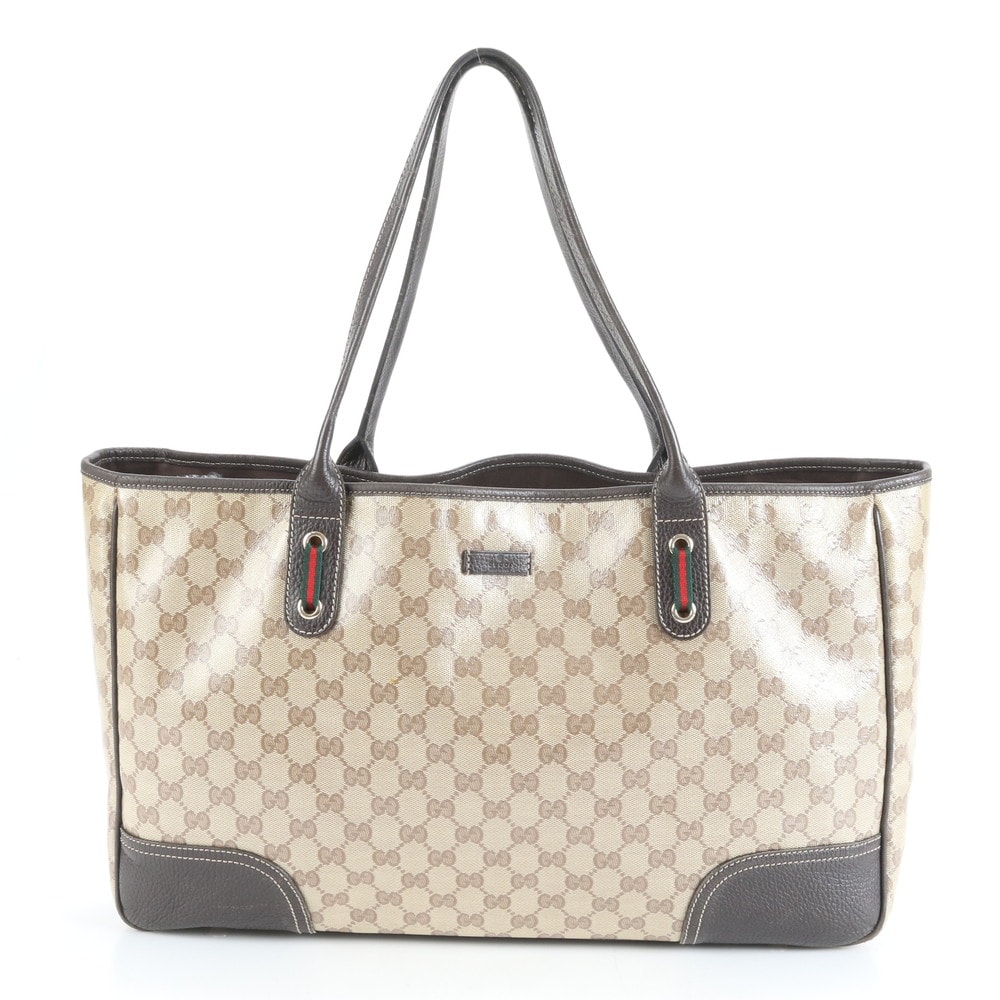 ■極美品 グッチ GGクリスタル シェリー ライン293589