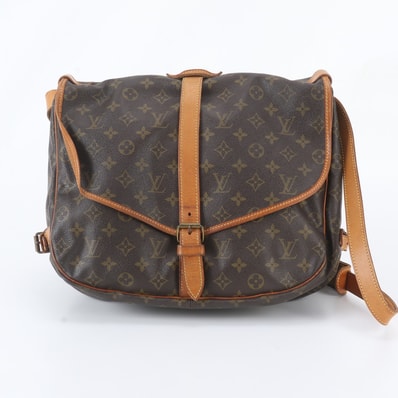 ■美品 ルイヴィトン モノグラム ソミュール35M42254