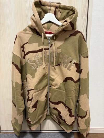 Supreme Arc Thermal Zip Up Hooded Sweatshirt "Desert Camo"