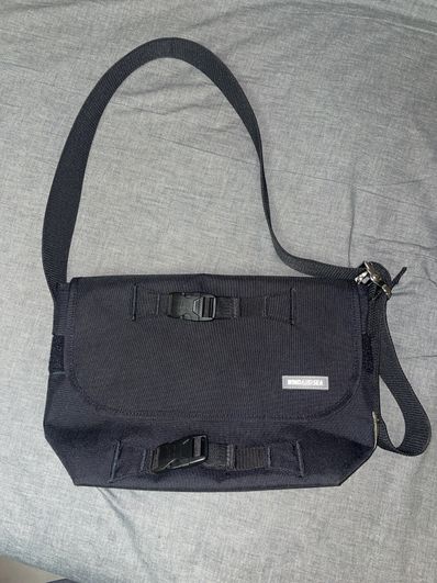 WIND AND SEA x Manhattan Portage Messenger Bag (M) "Black"
