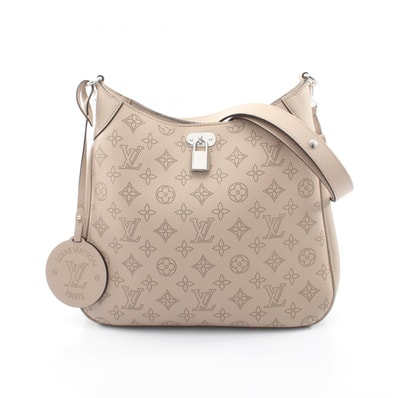 ルイ・ヴィトン LOUIS VUITTON オール アラウンドMM ショルダーバッグ バッグ レザー マヒナ ガレ レディース ベージュ系 M14617 【中古】
