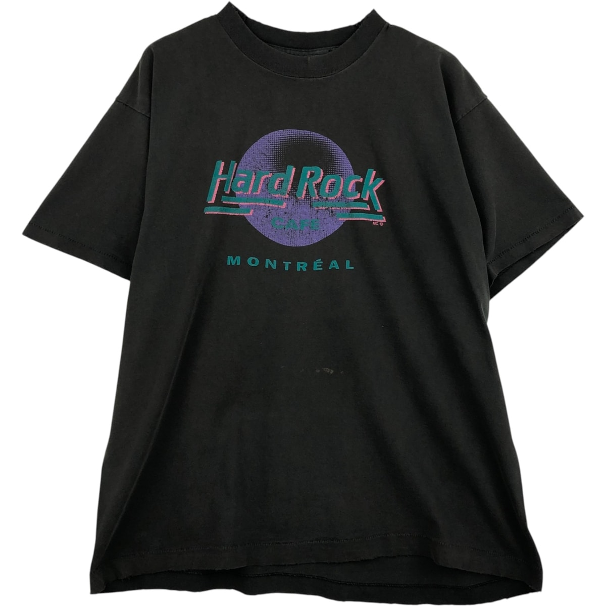 古着 90年代 フルーツオブザルーム FRUIT OF THE LOOM HARD ROCK CAFE ハードロックカフェ アドバタイジングTシャツ カナダ製 メンズXL相当 ヴィンテージ/eaa626223