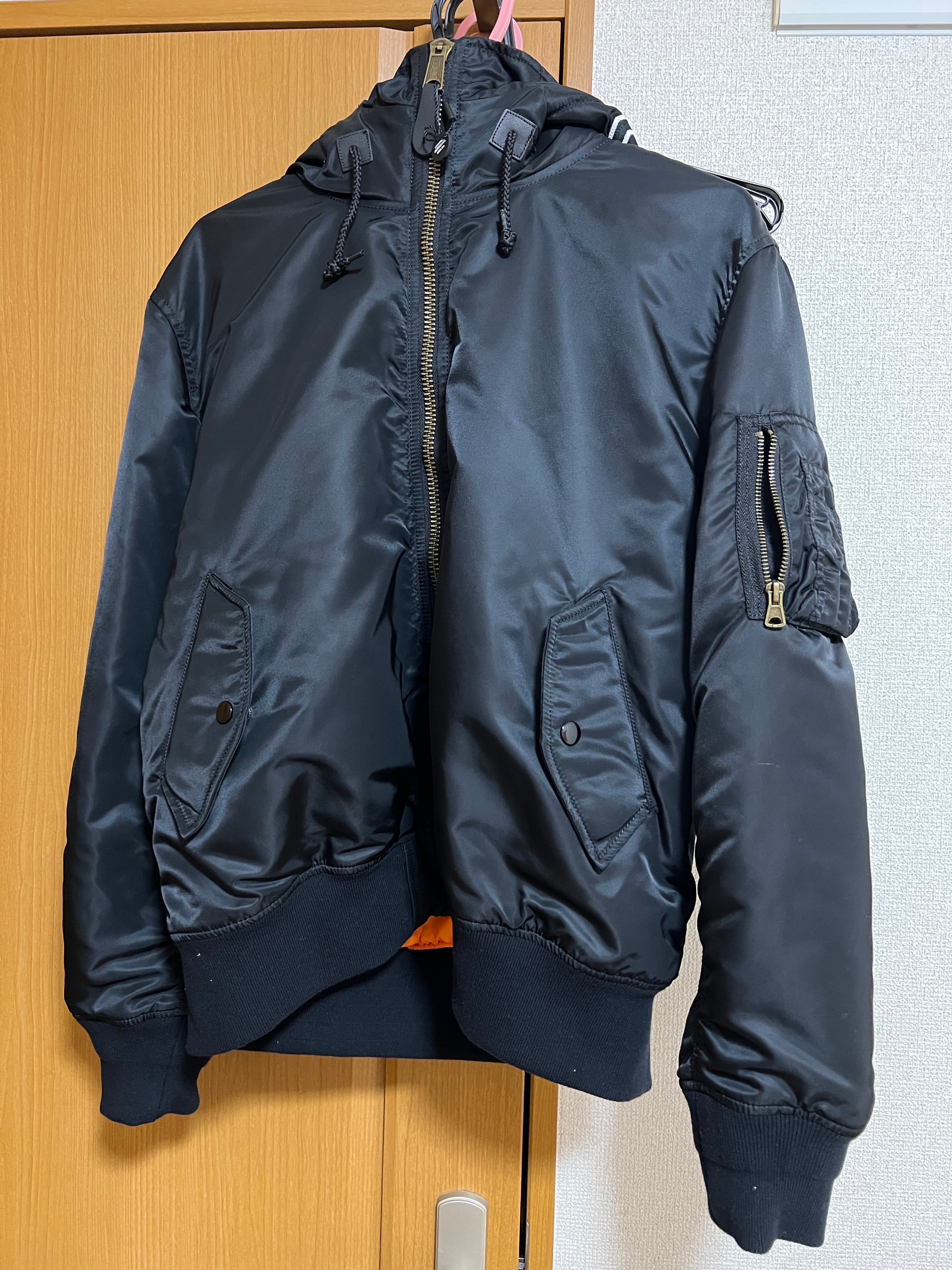 Supreme Hooded MA-1 "Black"