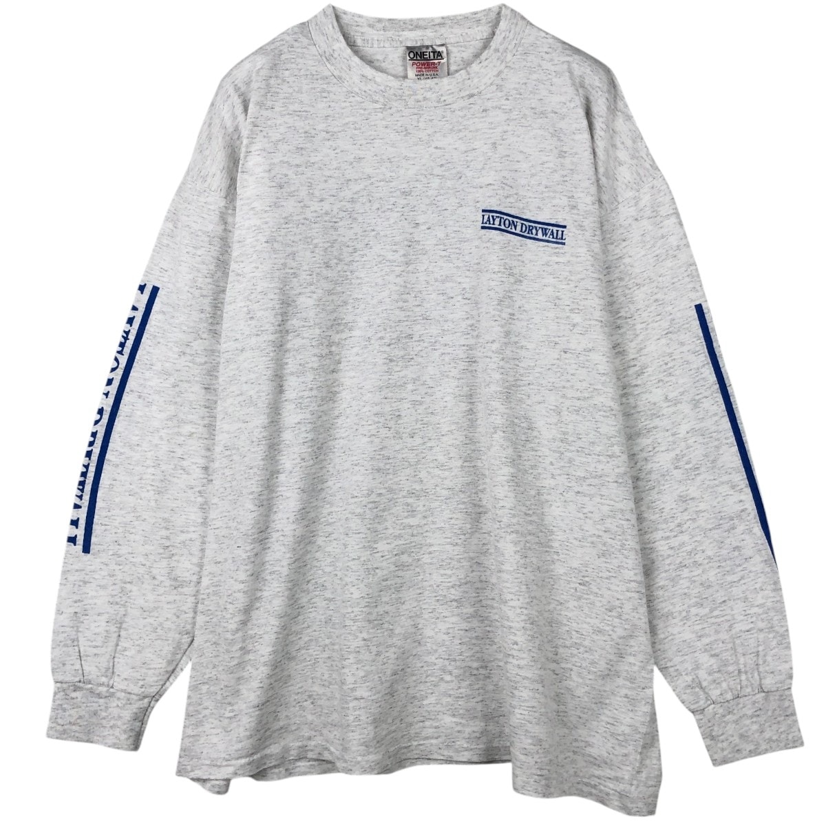 古着 90年代 オニータ ONEITA POWER-T ロングTシャツ ロンT USA製 メンズXL相当 ヴィンテージ/eaa671450