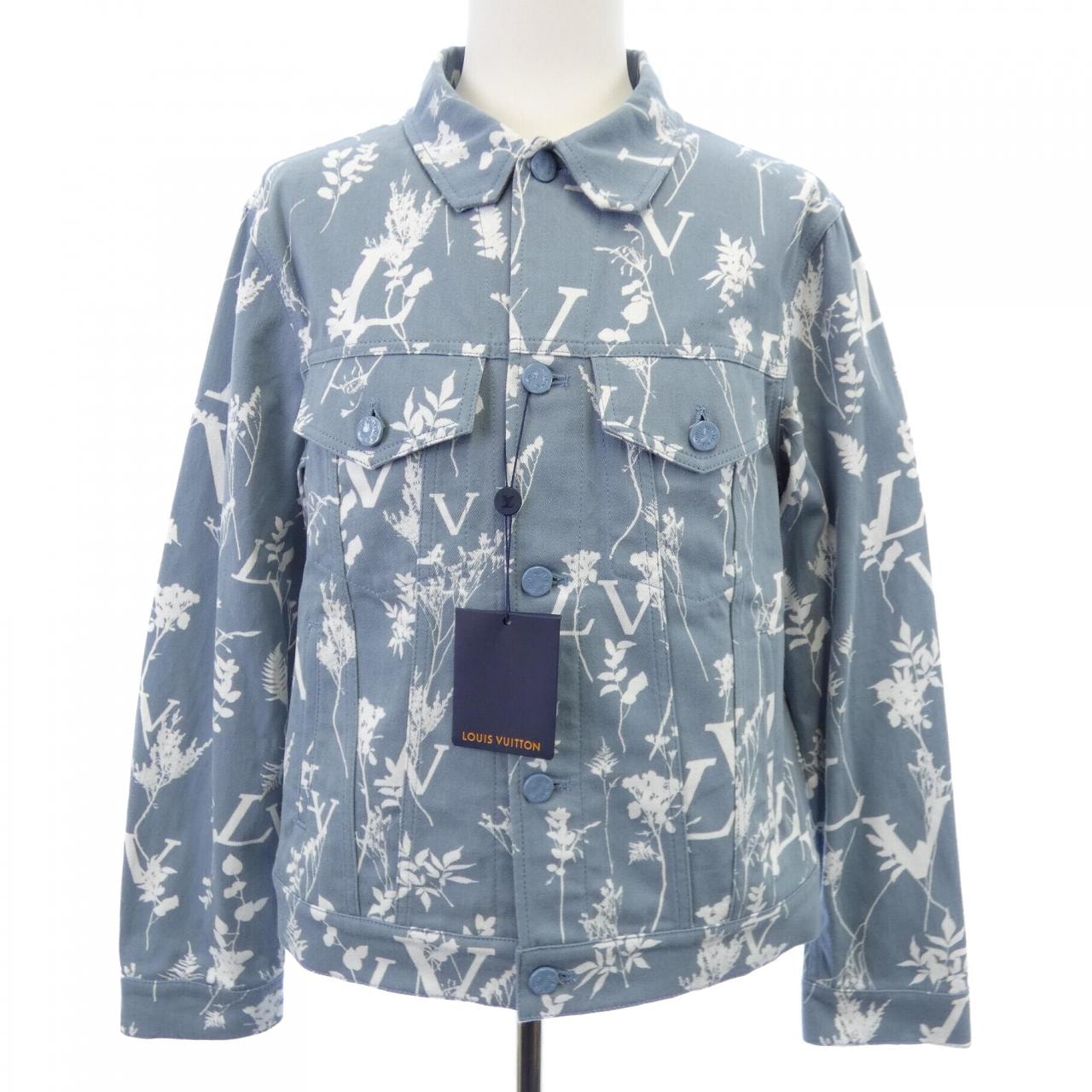 ルイヴィトン LOUIS VUITTON DNAリーフデニムジャケット HNA59WNF1 デニムジャケット