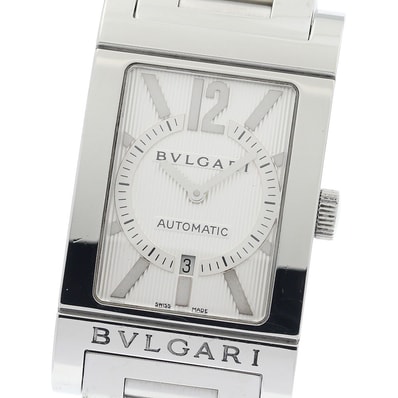ブルガリ レッタンゴロ デイト RT45S 自動巻き メンズ 【中古】