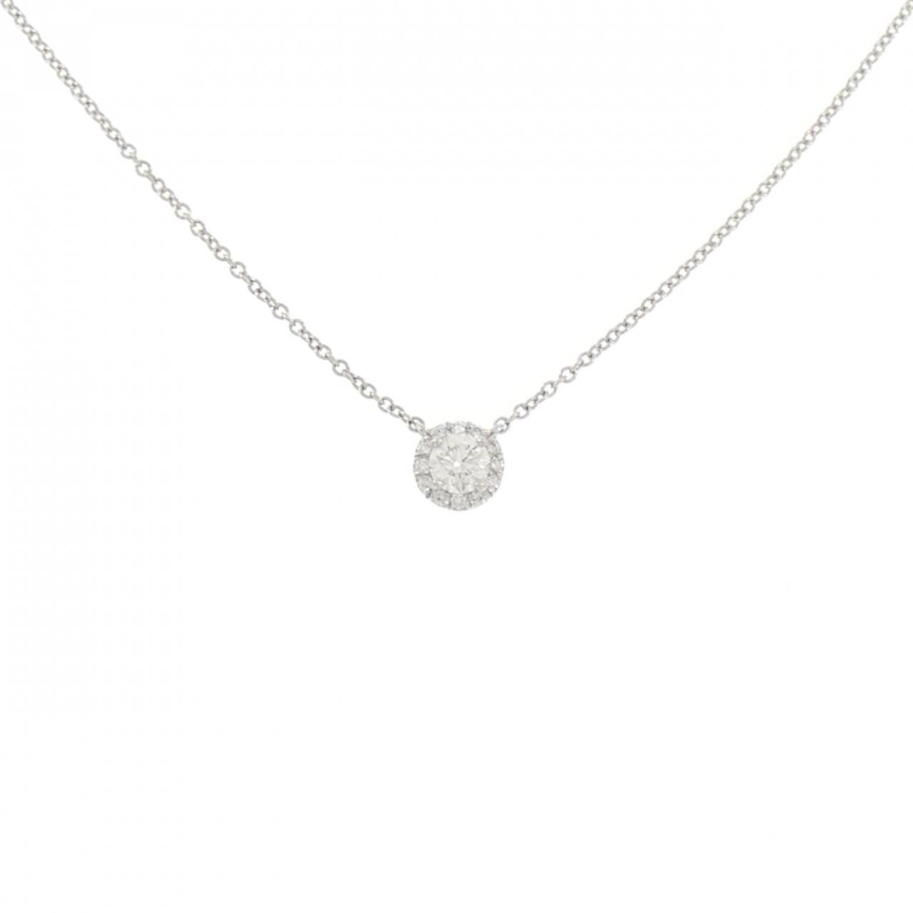 ティファニー ダイヤモンド ネックレス 0.19CT J SI1 3EXT