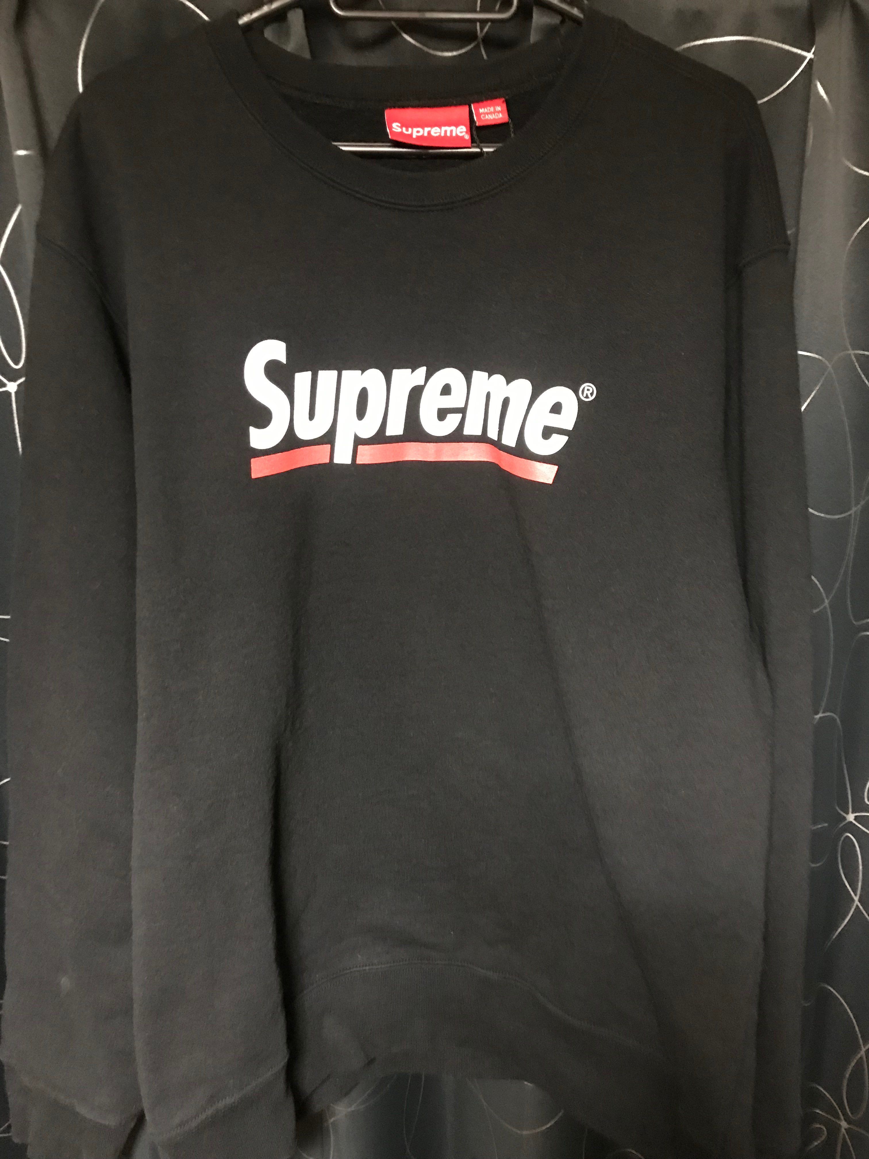 Supreme Underline Crewneck 