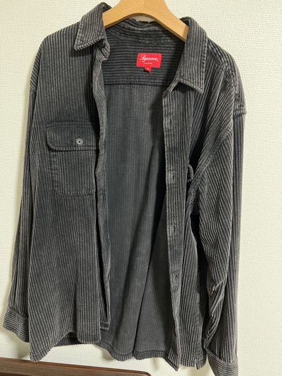 Supreme Corduroy Shirt "Black"