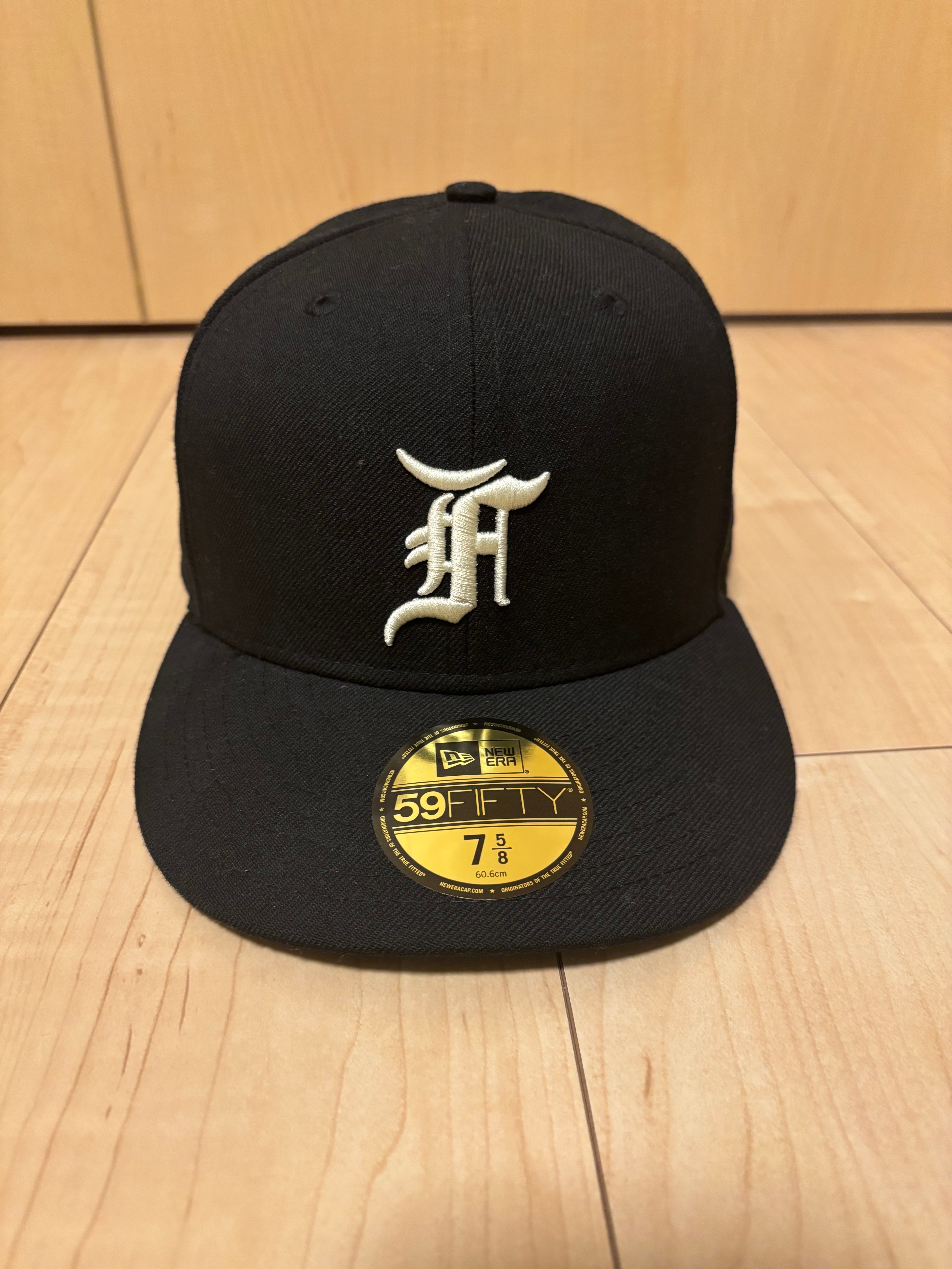 NEW ERA FEAR OF GOD ESSENTIALS 59FIFTY F LOGO Under Visor "Black"