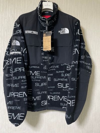 Supreme x The North Face Steep Tech Fleece Jacket "Black"