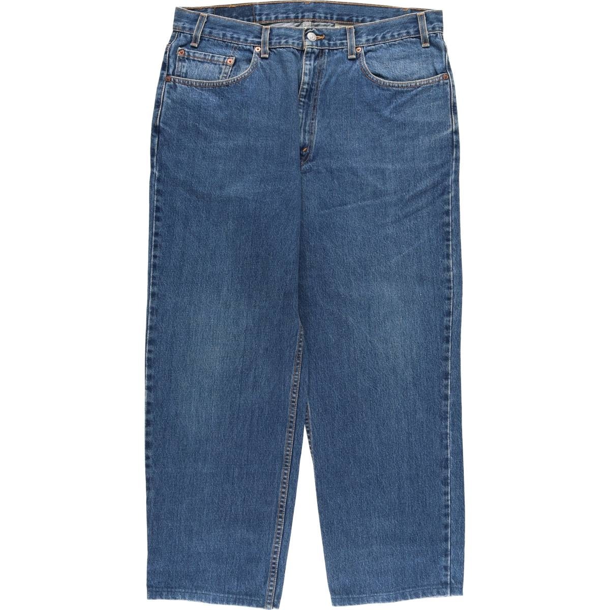 古着 00年代 リーバイス Levi's 550 RELAXED FIT テーパードデニムパンツ USA製 メンズw36相当/eaa404701