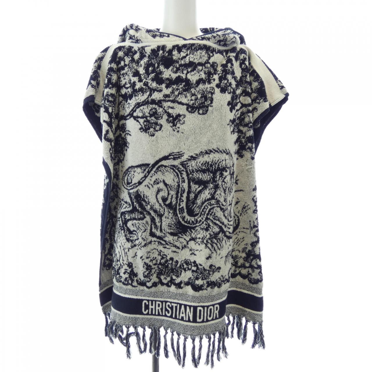 クリスチャンディオール CHRISTIAN DIOR トワル ドゥ ジュイ ソヴァージュ 14JOU370I900 DIORIVIERA ポンチョ