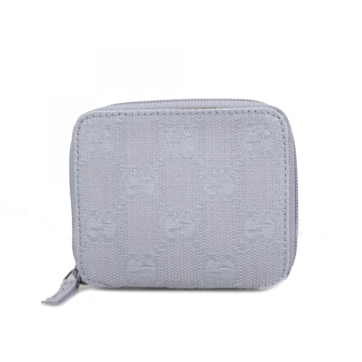 【6ce6440-k】グッチ コインケース GGキャンバス 03998 キャンバス パープル シルバー金具【中古】レディース