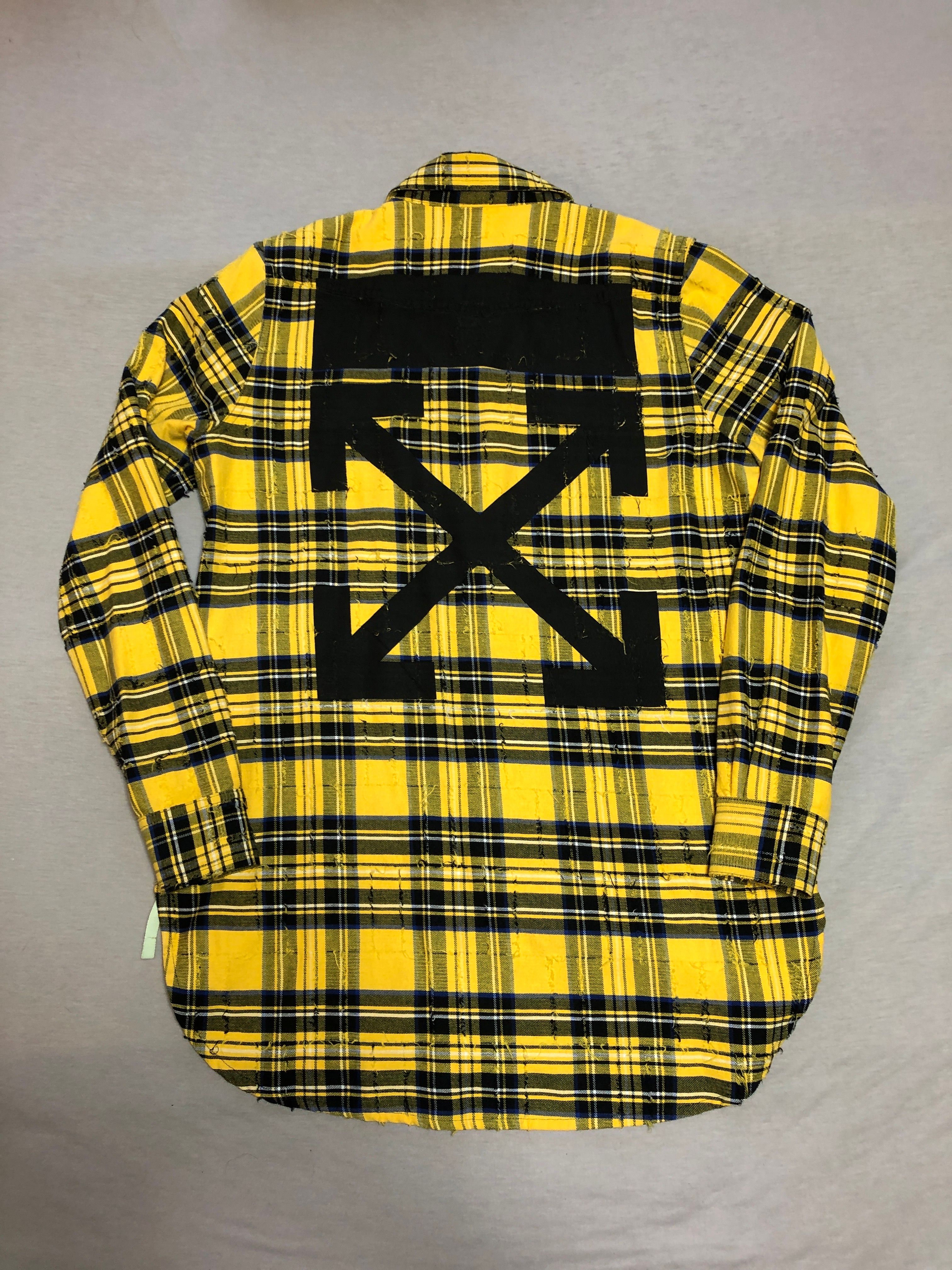 OFF-WHITE 17AW チェックシャツ