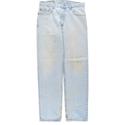 古着 90~00年代 リーバイス Levi's 505 REGULAR FIT STRAIGHT LEG テーパードデニムパンツ USA製 メンズw34相当 ヴィンテージ/eaa651261