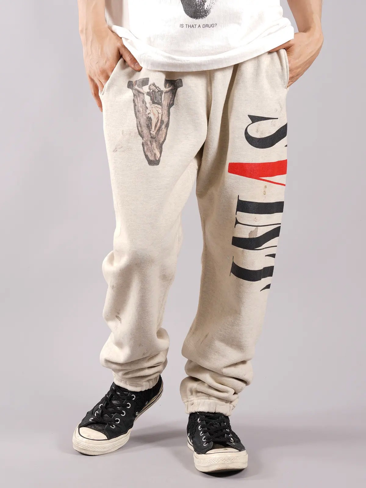 SAINT Mxxxxxx × VLONE SWET PANTS サイズL