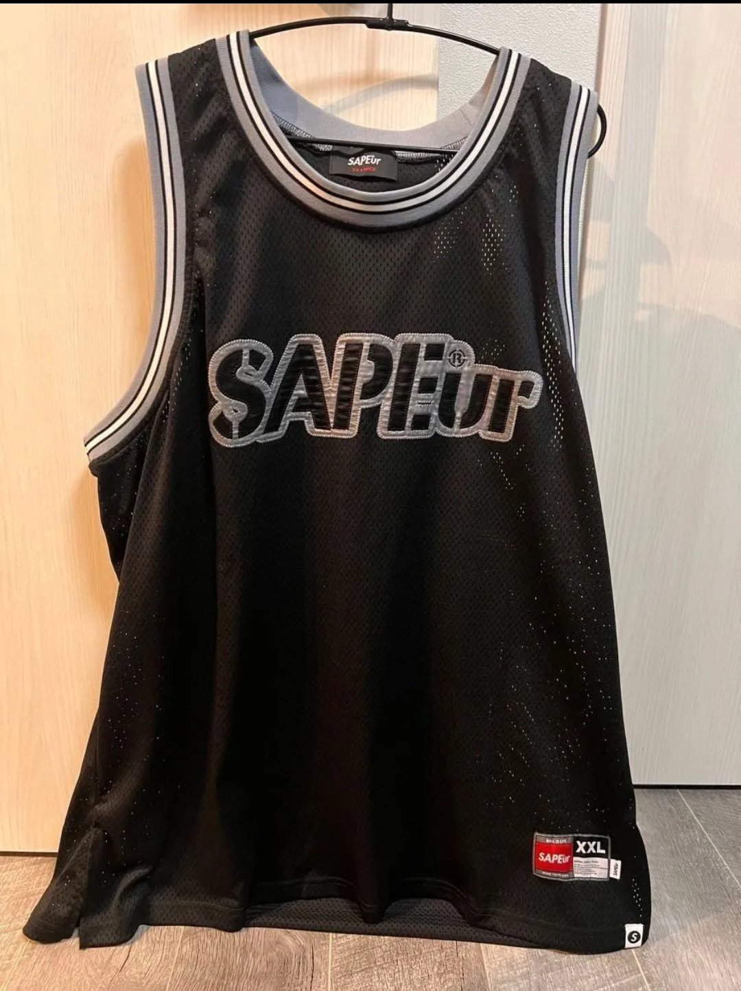 SAPEur/サプール/上下セット/セットアップ/ユニフォーム/ゲームシャツ/ジャージ/バスケ/NBA/ストリート/タンクトップ/ハーフパンツ/ショートパンツ/短パン/HIPHOP/ヒップホップ/浜田雅功/湘南乃風/アントニー/みちょぱ/池田美優/TOMO 