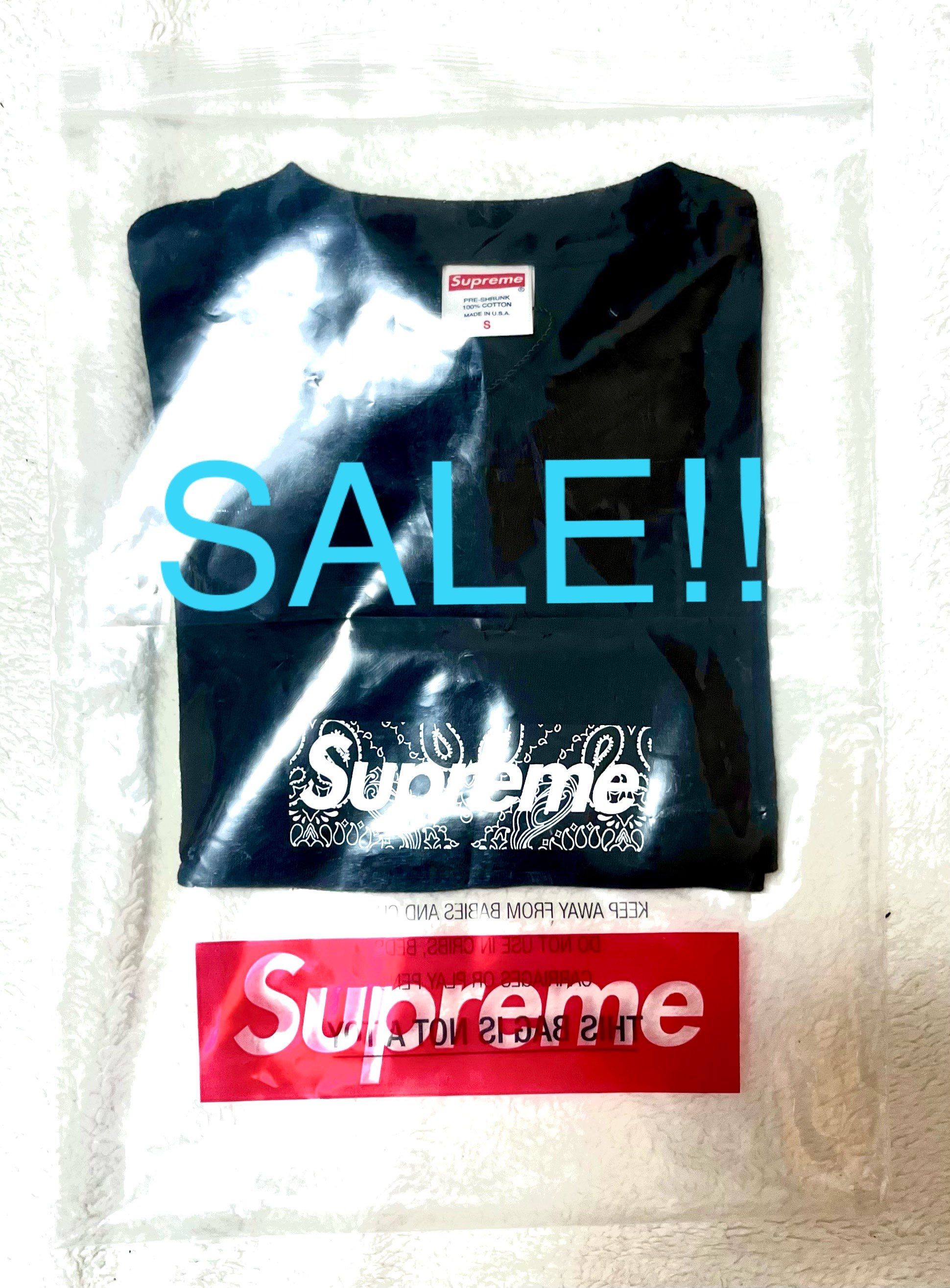 Supreme Bandana Box Logo Tee "Black"