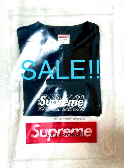 Supreme Bandana Box Logo Tee "Black"