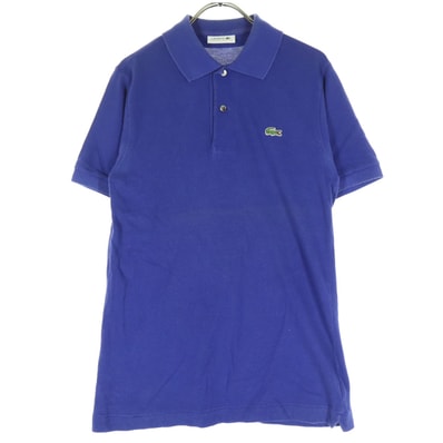 LACOSTE ラコステ ワンポイントロゴ 半袖 ポロシャツ 2 ブルー