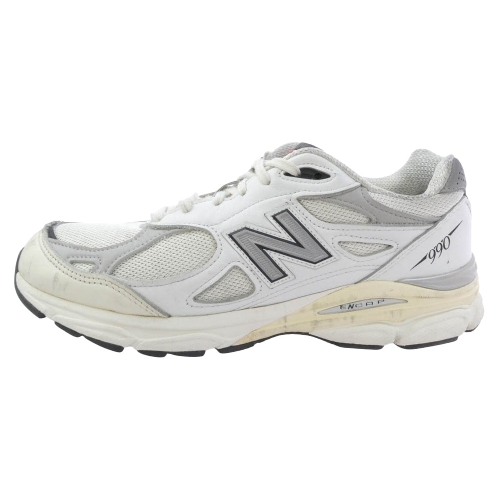 NEW BALANCE ニューバランス スニーカー M990AL3 990V3 Sea Salt Rain Cloud シーソルト レインクラウド スニーカー ホワイト系 27.5cm【中古】