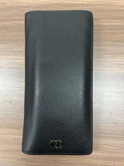Dior Vertical Long Wallet CD Icon Grade Calfskin "Black"